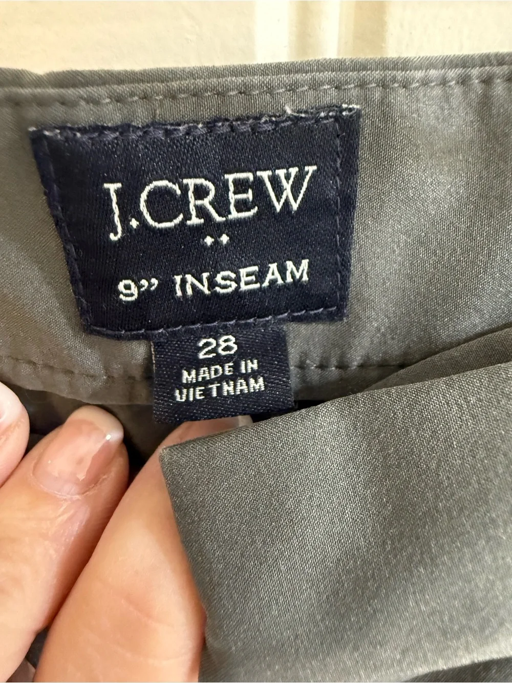 J.Crew Men's Casual Gray Performance Shorts